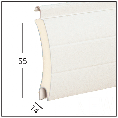 TAPPARELLA ALLUMINIO 12X45 CON GUARNIZIONE ANTIRUMORE