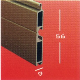 Terminale 9x56 Terminale 9x56 alluminio